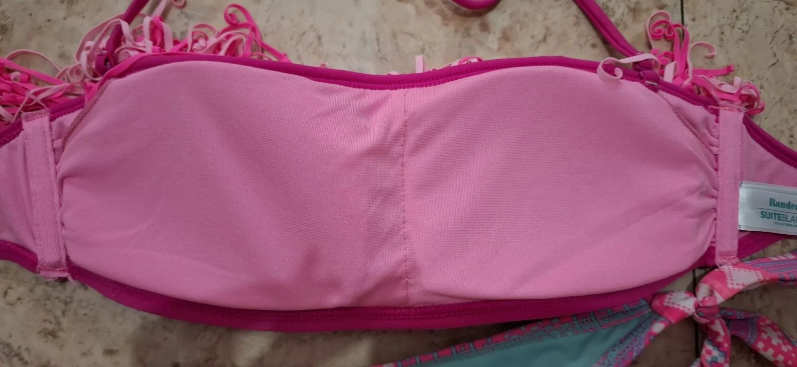 Bikini Suiteblanco Rosa limite edition Y2K – photo 8
